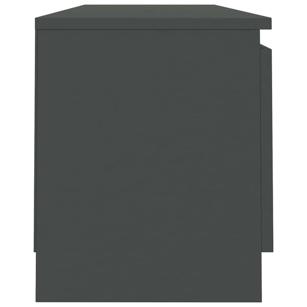 TV-taso harmaa 120x30x35,5 cm tekninen puu