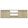 TV-taso Sonoma-tammi 120x30x35,5 cm tekninen puu