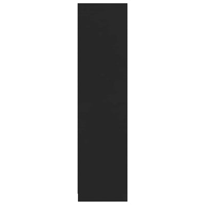 Musta vaatekaappi Onal 100x50x200cm (puinen)