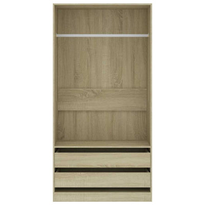 Sonoma tammi vaatekaappi Onal 100x50x200cm (puinen)