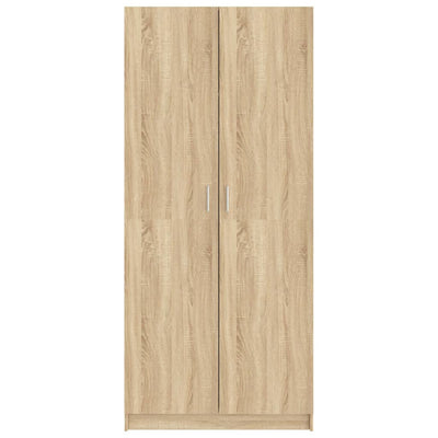 Vaatekaappi Sonoma-tammi 80x52x180 cm tekninen puu