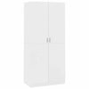 Valkoinen vaatekaappi Pirus 90x52x200cm (puinen)