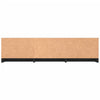 TV-taso musta 140x40x35,5 cm tekninen puu