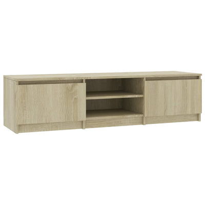 TV-taso Sonoma-tammi 140x40x35,5 cm tekninen puu