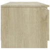 TV-taso Sonoma-tammi 140x40x35,5 cm tekninen puu