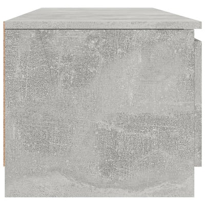 TV-taso betoninharmaa 140x40x35,5 cm tekninen puu