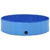 Kokoontaitettava koiran uima-allas sininen 120x30 cm PVC