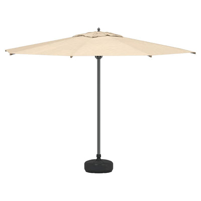 Musta päivänvarjon alusta Keeti 15 l (hiekka-/vesitäytteinen)