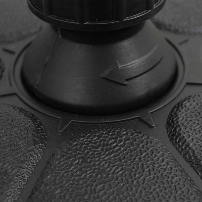 Musta päivänvarjon alusta Keeti 15 l (hiekka-/vesitäytteinen)