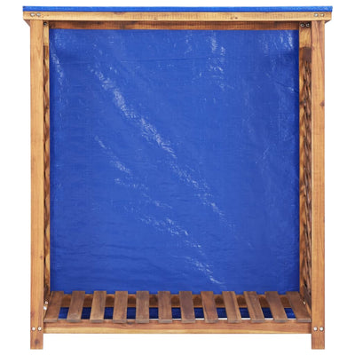 Polttopuuvaja Lodewijk 105x38x115cm (akaasiapuu)