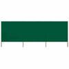 Vihreä tuulensuojakangas Maebelle 400x80cm (3 paneelilla)