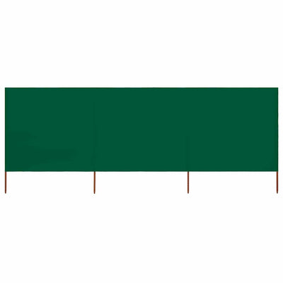 Vihreä tuulensuojakangas Maebelle 400x80cm (3 paneelilla)