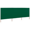 Tuulensuojakangas 3 paneelilla 400x160 cm vihreä