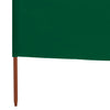 Tuulensuojakangas 3 paneelilla 400x160 cm vihreä