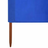 Tuulensuojakangas 5 paneelilla 600x160 cm taivaansininen