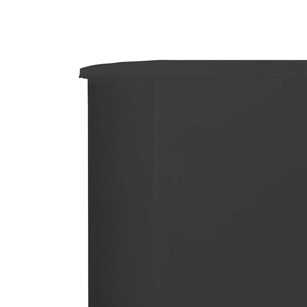 Tuulensuojakangas 6 paneelilla 800x160 cm antrasiitti