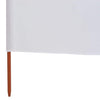 Tuulensuojakangas 9 paneelilla 1200x80 cm hiekan valkoinen