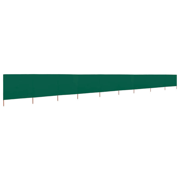 Tuulensuojakangas 9 paneelilla 1200x80 cm vihreä