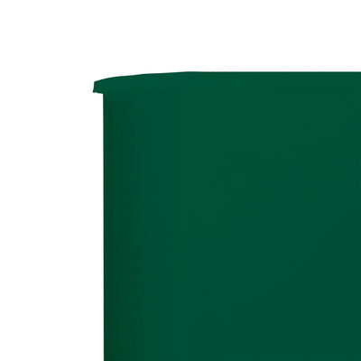Tuulensuojakangas 9 paneelilla 1200x80 cm vihreä