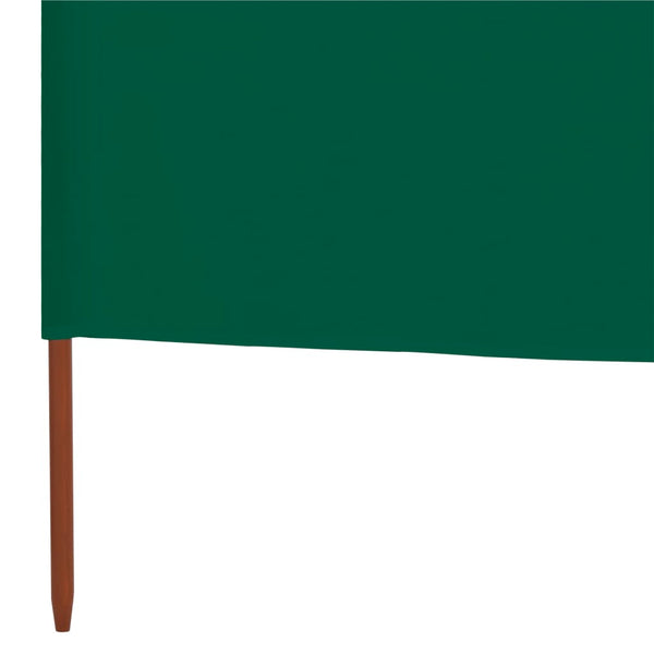 Tuulensuojakangas 9 paneelilla 1200x80 cm vihreä