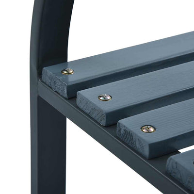 Harmaa puutarhatuolit Iluta (2 kpl puu)