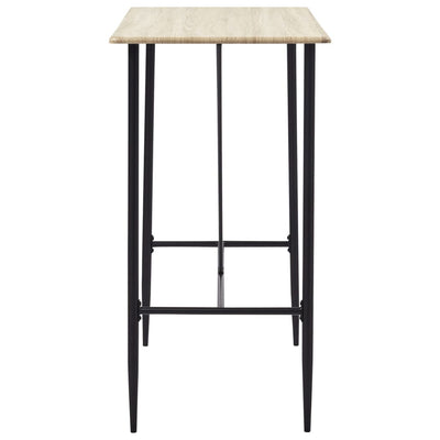Baaripöytä tammi 120x60x110 cm MDF