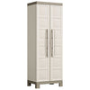 Keter Varastokaappi hyllyillä Excellence beige ja taupe 182 cm