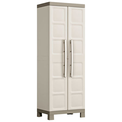 Keter Monitoimivarastokaappi/hyllyt Excellence beige ja taupe 182 cm
