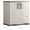 Keter Matala varastokaappi/hyllyt Excellence XL beige ja taupe 93 cm