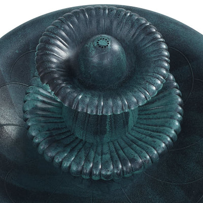 Vihreä lintukylpy suihkulähteellä Vonetta 50x91cm (muovi)