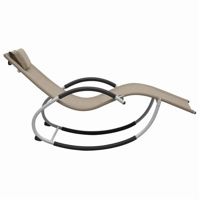 Taupe aurinkotuoli tyynyllä Miciurin (textilene)