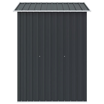 Antrasiitti puutarhan varastovaja Irodinca 204x132x186cm (teräs)