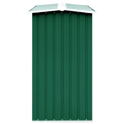 Vihreä puuvaja galvanoitu teräs Leatha 330x92x153cm