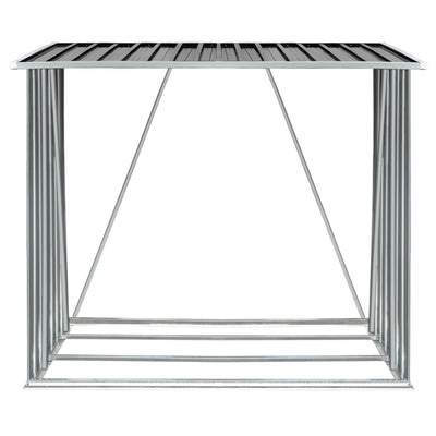 Antrasiitti puuvaja galvanoitu teräs Bietu 163x83x154cm