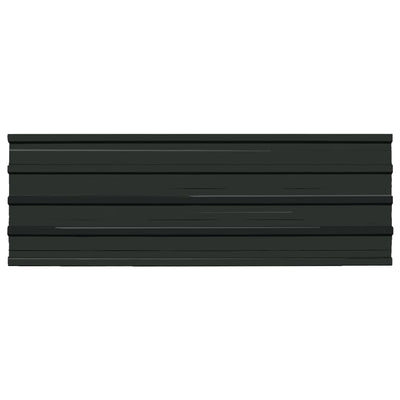 Antrasiitti kattopaneelit Septimie 12 kpl (galvanoitu teräs)