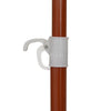 Aurinkovarjo terästanko 240 cm hiekka