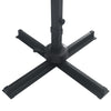 Aurinkovarjo cantilever LED/alumiinitolppa 400x300 cm vihreä