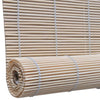 Luonnolliset bambu rullaverhot 2 kpl 120x160 cm