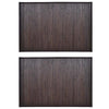 Bambu kylpymatto 2 kpl 60x90 cm tummanruskea