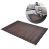 Bambu kylpymatto 2 kpl 60x90 cm tummanruskea
