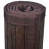 Bambu kylpymatto 2 kpl 60x90 cm tummanruskea