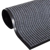 Harmaa pvc ovimatot Data 90x60cm (4 kpl)