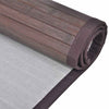 Bambu kylpymatto 4 kpl 40x50 cm tummanruskea