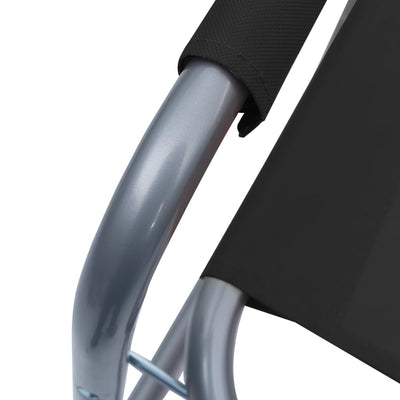 Musta ohjaajantuolit Moisi (2 kpl teräs)