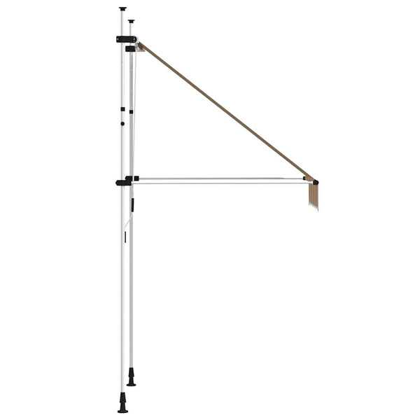 Sisäänkelattava markiisi 100 cm sinikeltaiset raidat