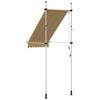 Sisäänkelattava markiisi 100 cm sinikeltaiset raidat