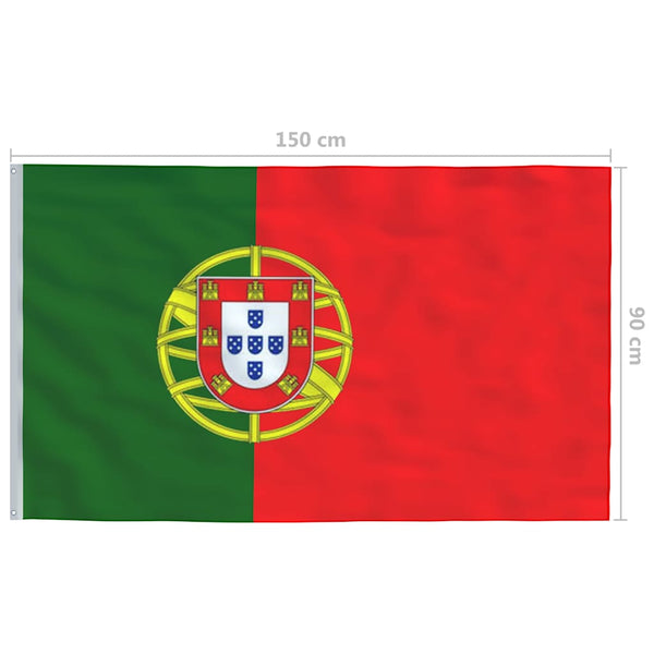 Portugalin lippu 90x150 cm