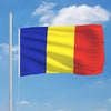 Romanian lippu 90x150 cm