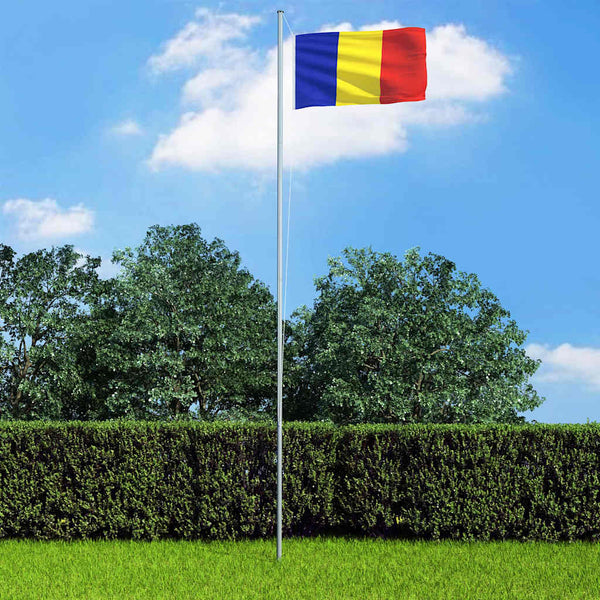 Romanian lippu 90x150 cm