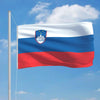 Slovenian lippu 90x150 cm